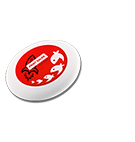 Фрисби с логотипом