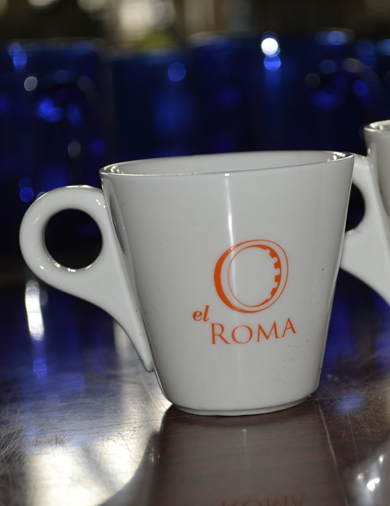 кофейная чашка с логотипом, деколь