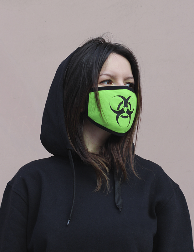 маски защитные для лица тканевые с печатью логотипа