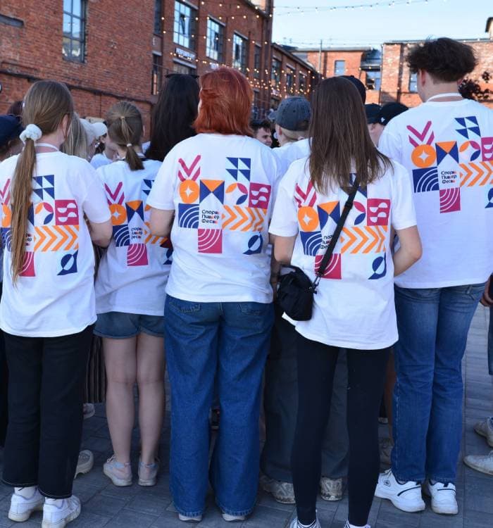 Футболки для фестиваля Спорт Питер Фест