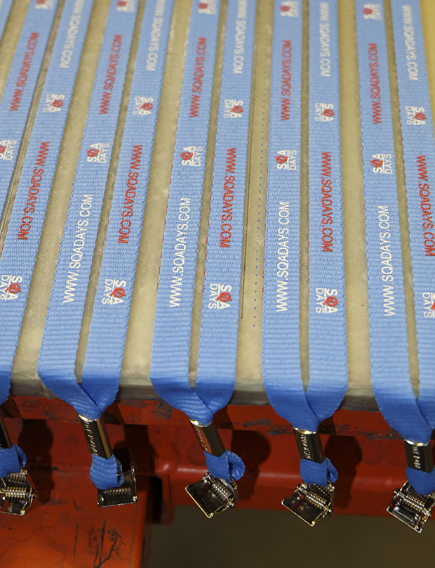 ленты с печатью