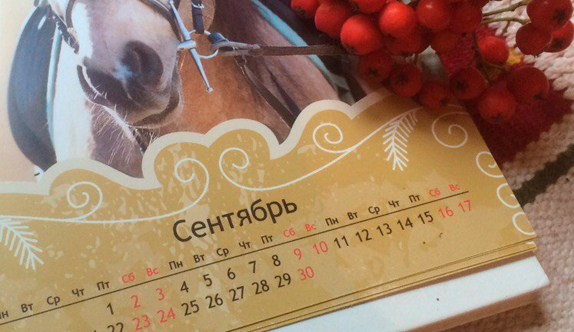 Календари 2018