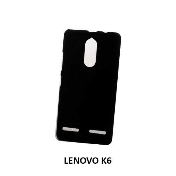 ЧЕХОЛ ДЛЯ УФ ПЕЧАТИ ДЛЯ LENOVO K6 (ЧЕРНЫЙ SOFT TOUCH)