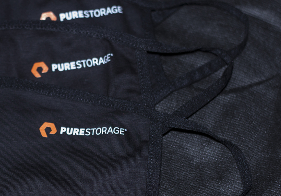 Маски для лица с печатью логотипа