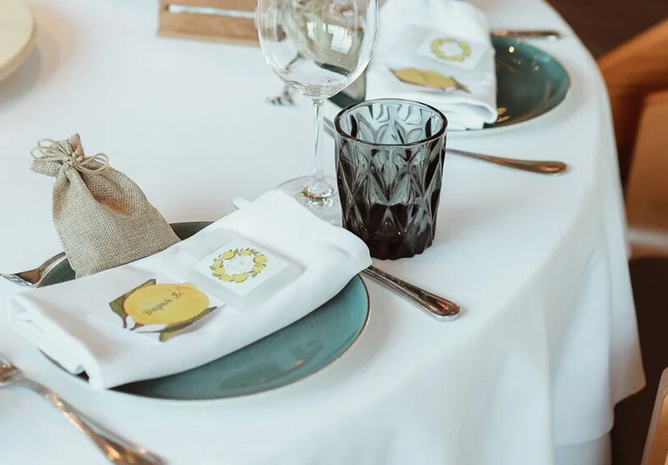 Санитайзеры с печатью для свадебного банкета